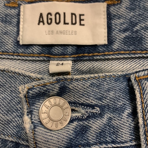 SOLD agolde balloon jeans size 24 - Picture 6 of 9